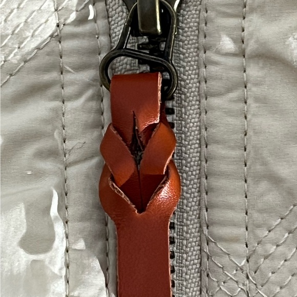 Over Sized Sessun Coal River Padded nylon Bomber Puffer Ski Jacket Sz M - Picture 9 of 16